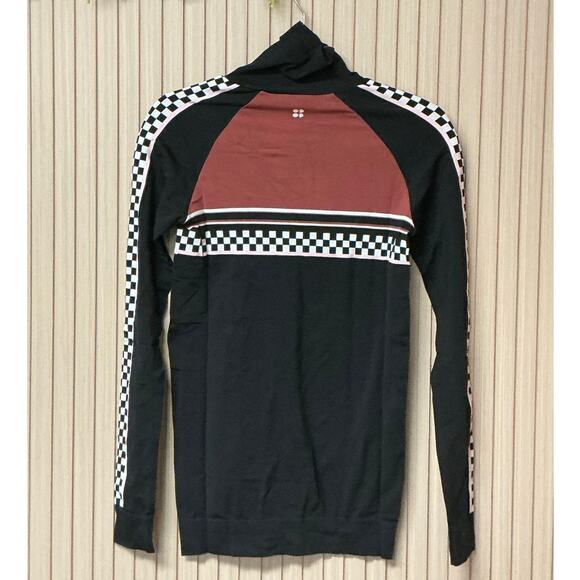 Sweaty Betty Seamless Ski Base Layer Top Black Women’s Size S - Picture 2 of 6